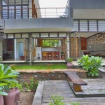 landscape architecture of villa aaranyak