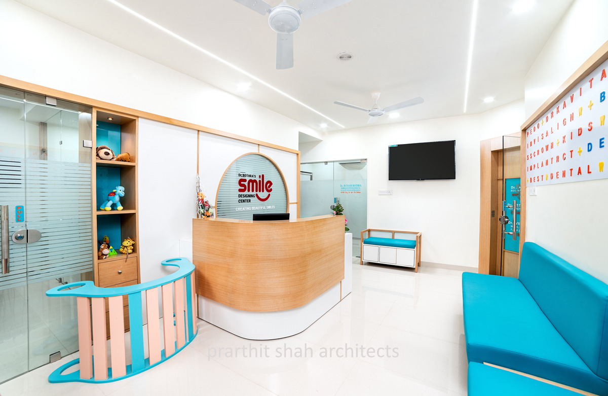 pediatricdentalclinicinterioratjodhpurrajasthanreceptiondesign